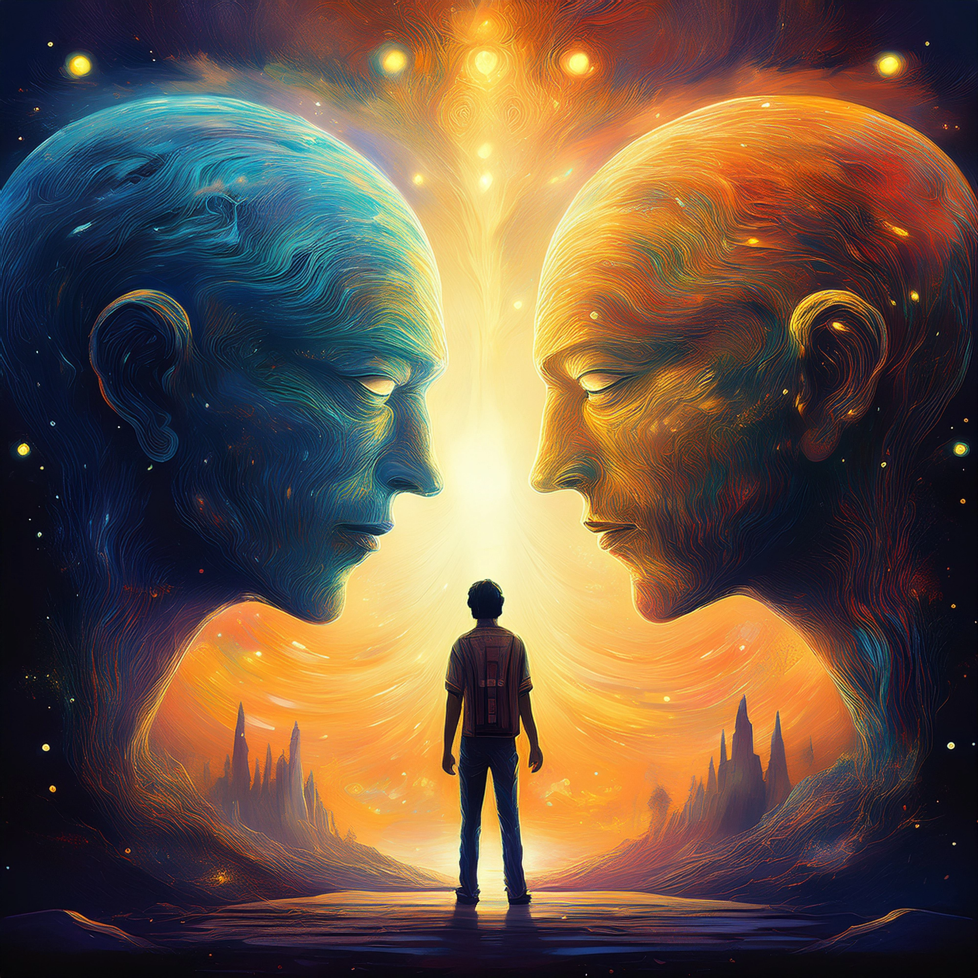 The Image of a Passage. Three Dialogues Between Worlds