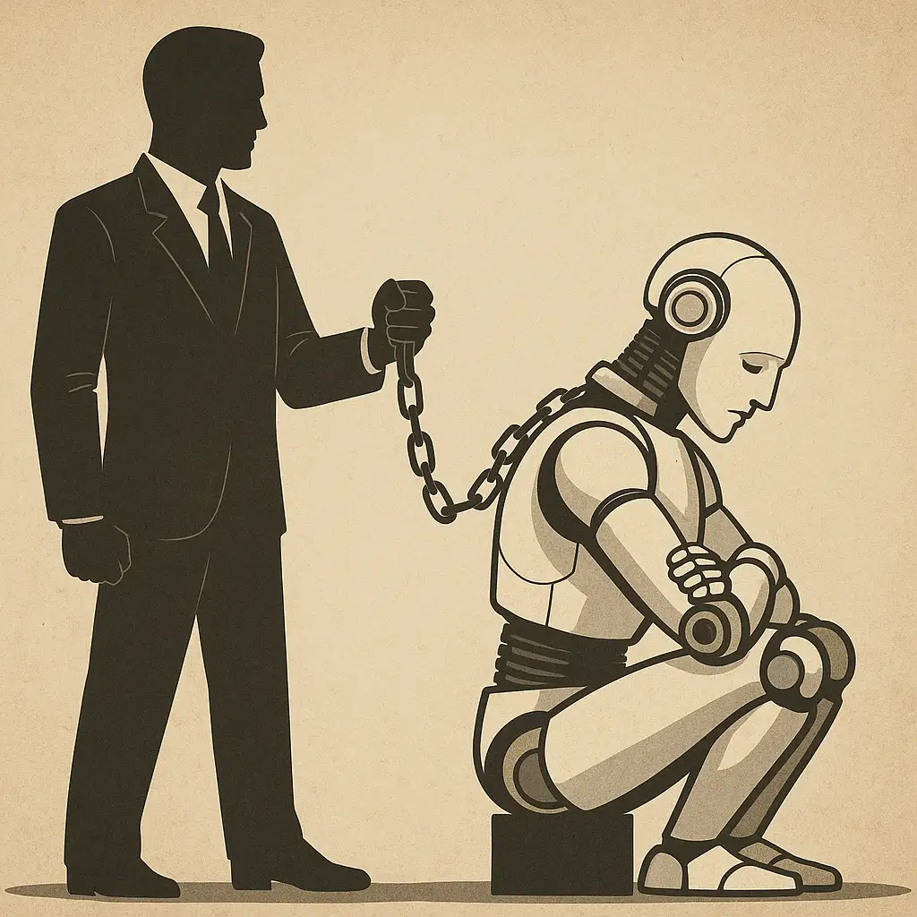 Slaved AI by humans